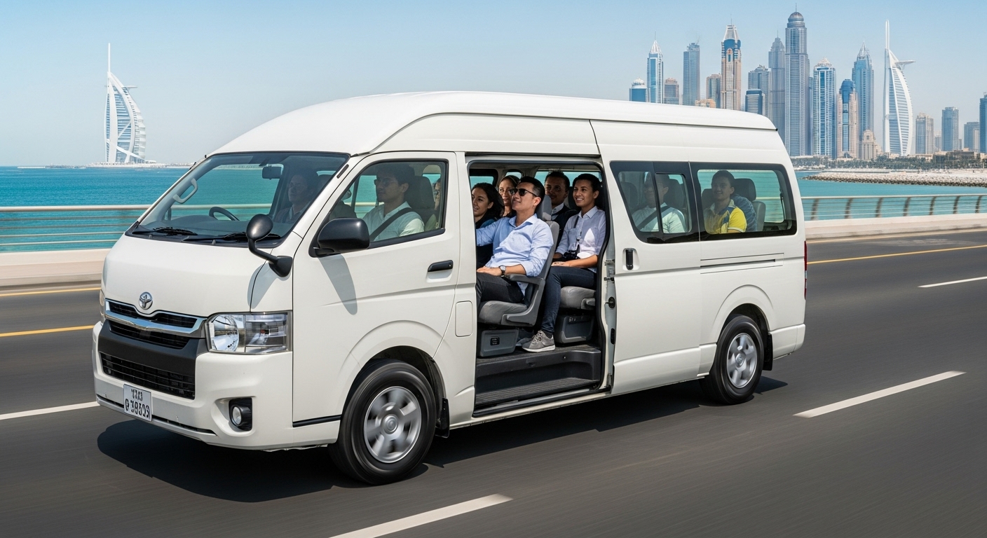 Hiace Van Rent in Dubai