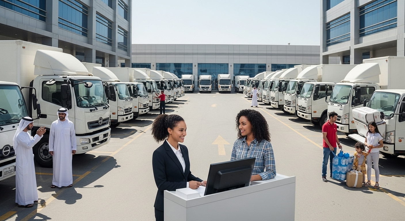 Truck Rental in Dubai