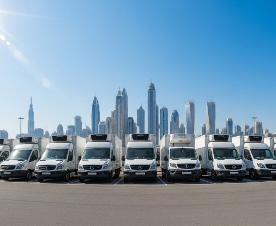 chiller van rental services in dubai