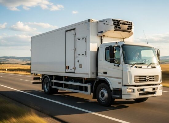 Chiller Truck Rental Services in Al Ain
