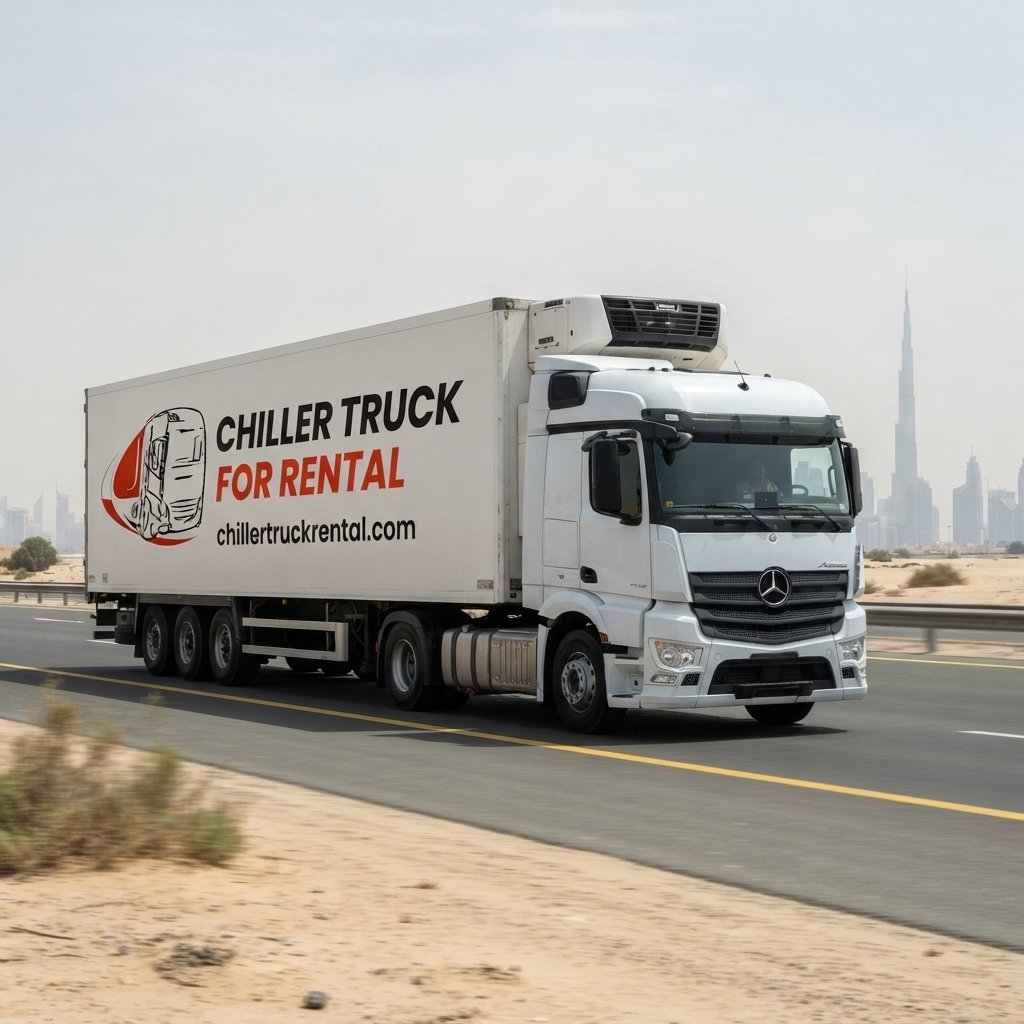 Chiller Truck Rental in Dubai