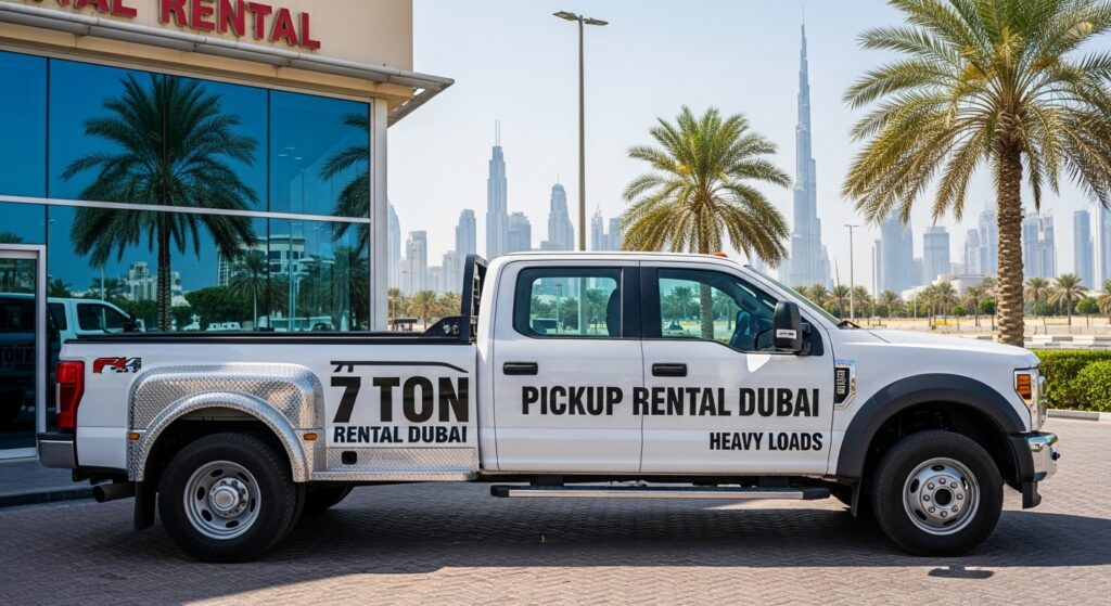 Book Pickup Truck Rental UAE