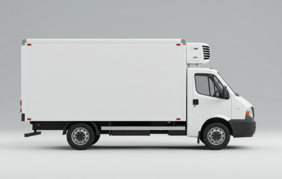 Chiller Van Rent in Dubai freezer van