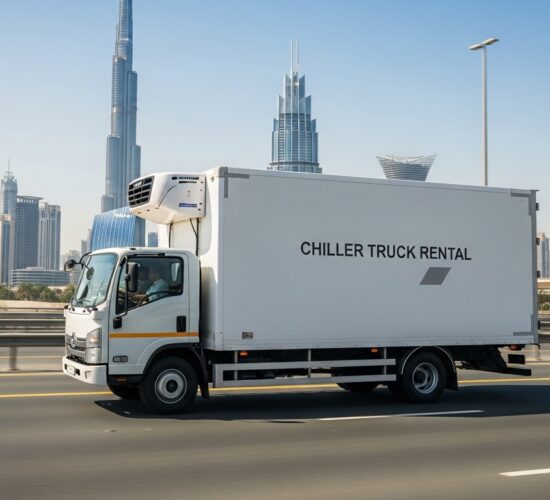 chiller truck rental services in UAE