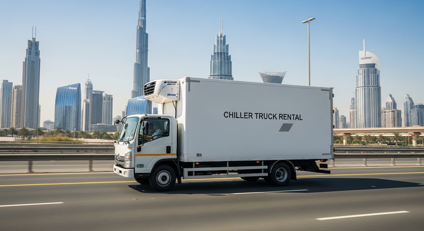 chiller truck rental services in UAE