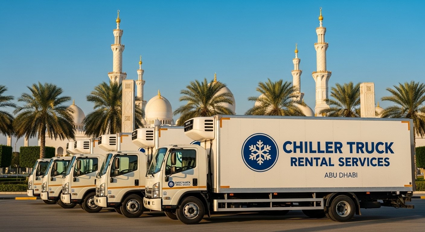 Chiller Truck Rental in Abu Dhabi
