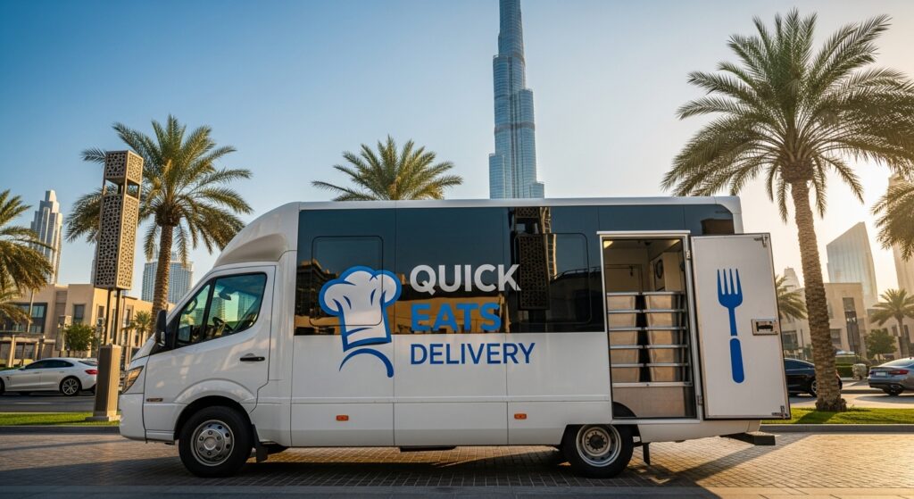 Food Delivery Truck