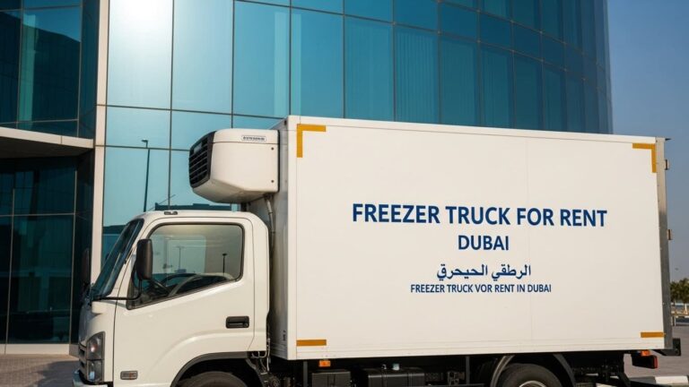 Freezer Truck for Rent in Dubai