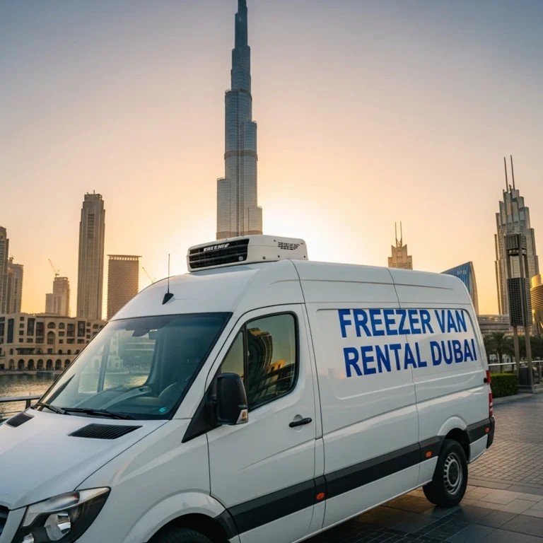 Freezer Van Rental Dubai
