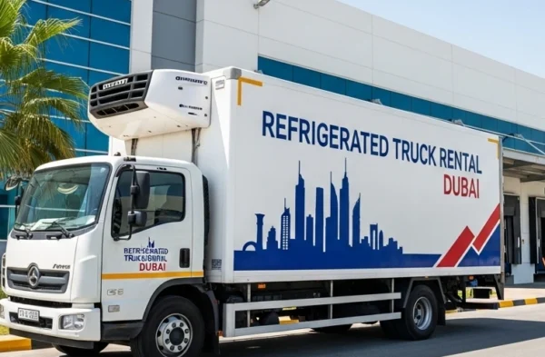 Refrigerated Truck for rent in Dubai