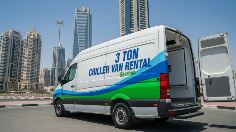 3 ton chiller van rental in Sharjah