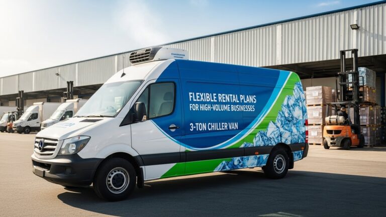 chiller van rental