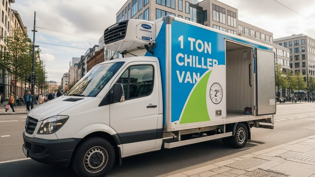 1 Ton Chiller Van Rental in Sharjah