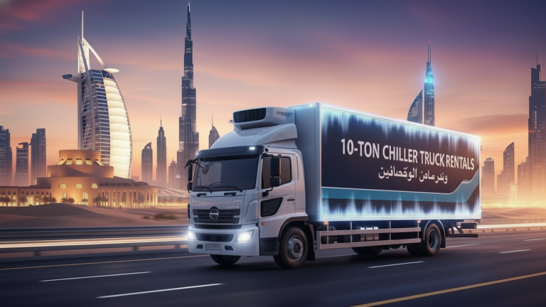 10-Ton Chiller Truck Rental Dubai