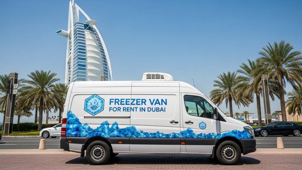 Freezer Van for rent in dubai