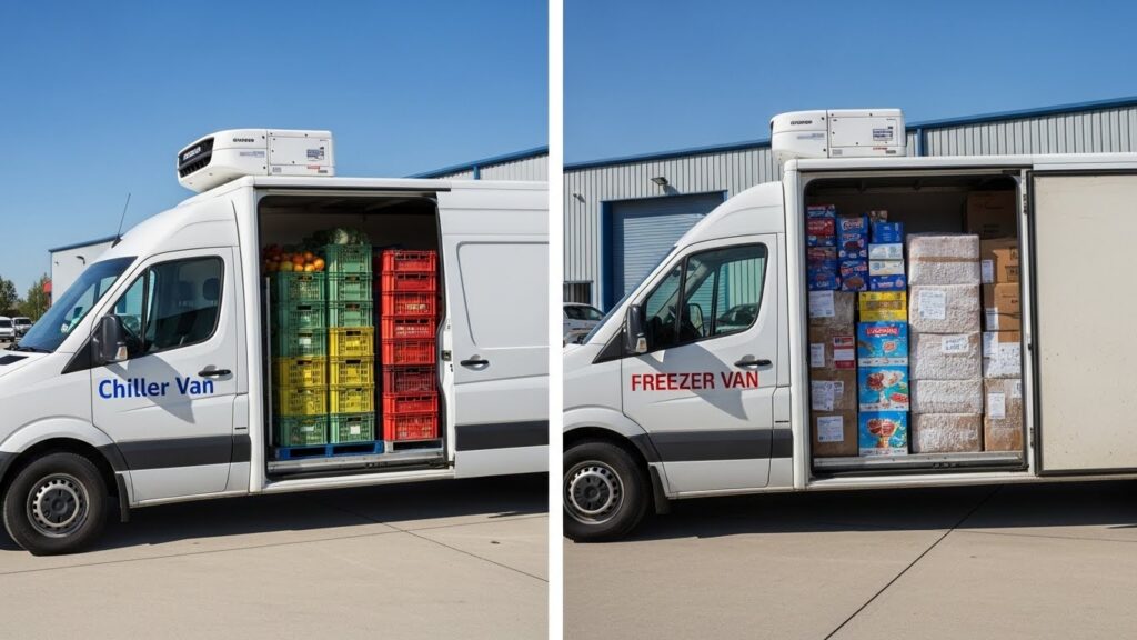 Chiller Van vs Freezer Van