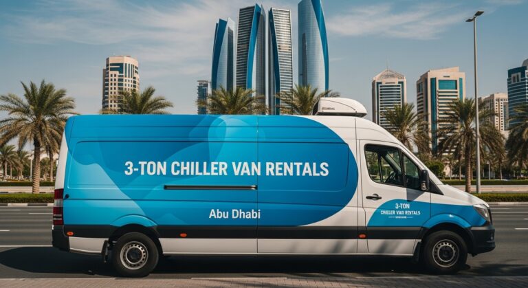 3-Ton Chiller Van Rental Abu Dhabi
