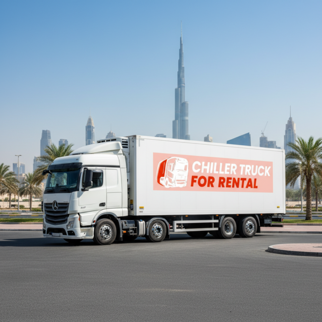Refrigerated Van for Rent in Dubai