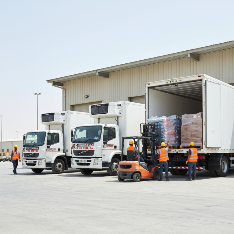 Freezer Truck Rental Dubai