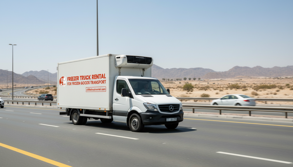 Freezer Truck Rental for Frozen Goods Transport