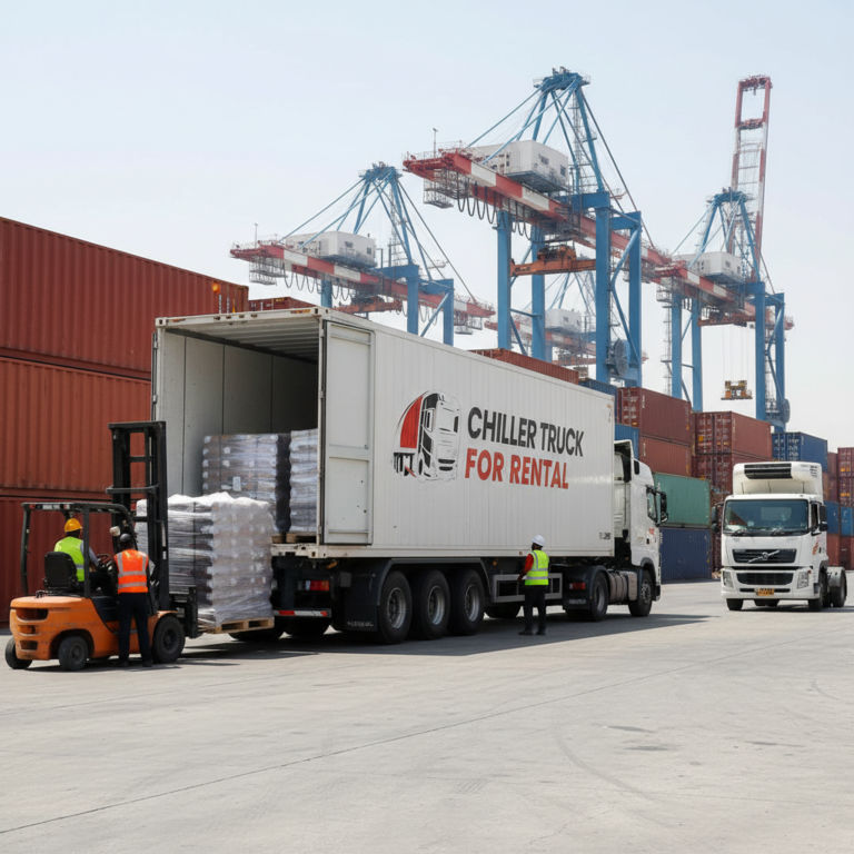 Freezer Truck Rental Dubai