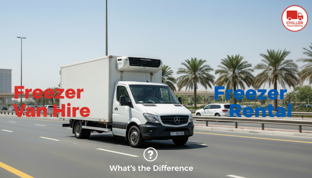 Freezer Van Hire vs Freezer Van Rental What's the Difference