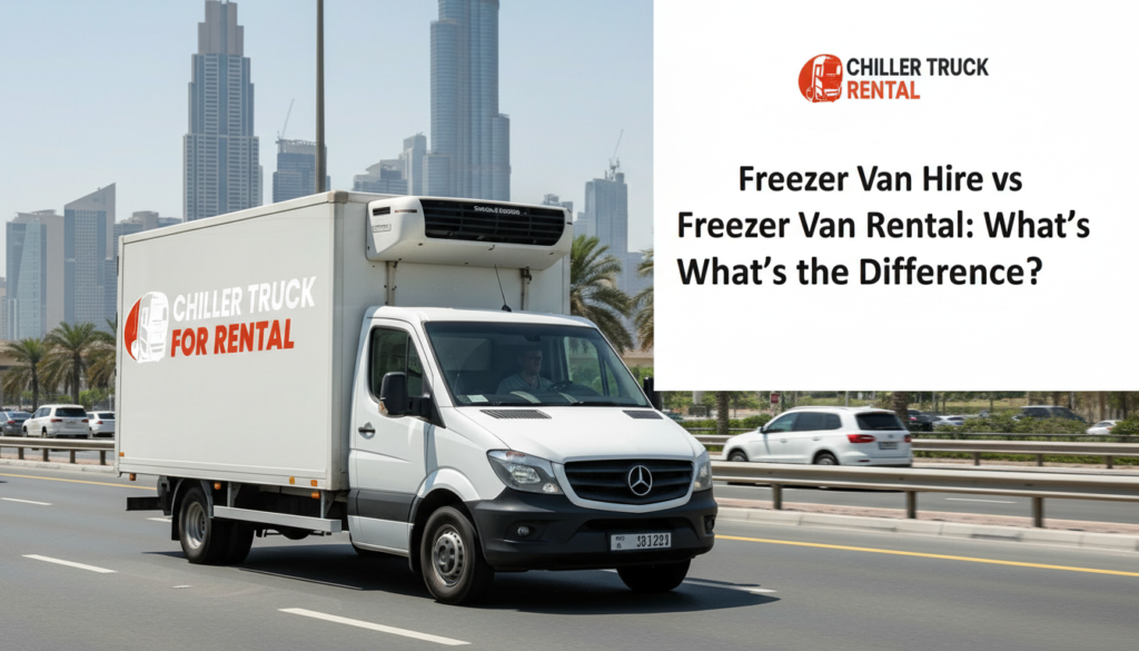Freezer Van Hire vs Freezer Van Rental What's the Difference
