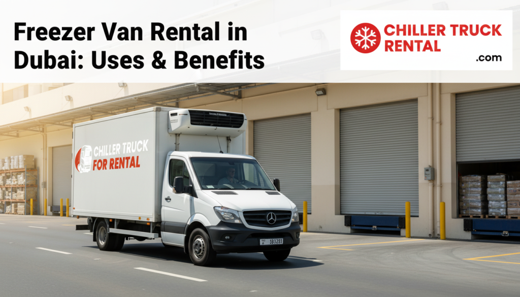 Freezer Van Rental in Dubai Uses & Benefits