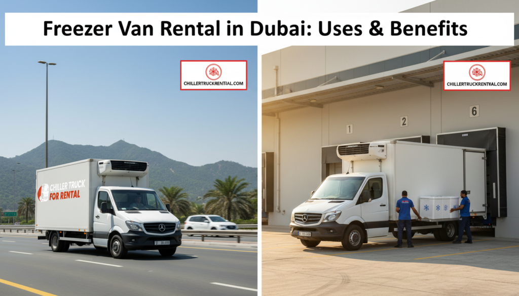 Freezer Van Rental in Dubai Uses & Benefits