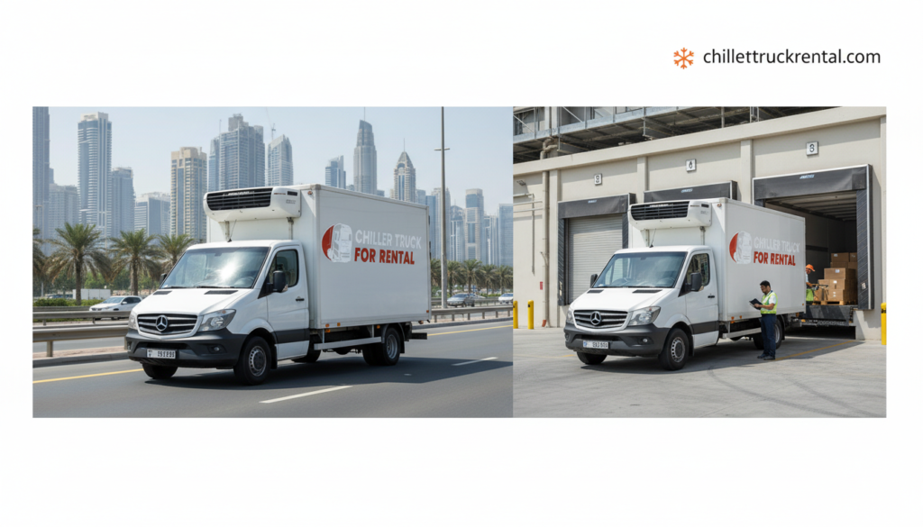 What Is a Refrigerated Truck Rental Service