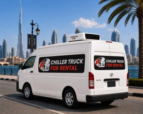 freezer van rental in Dubai