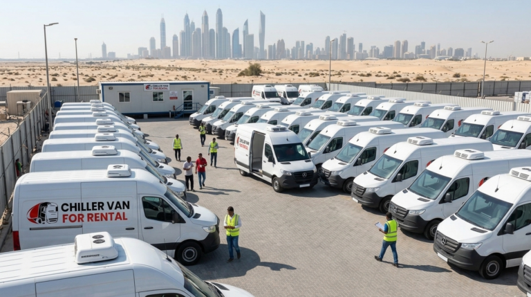 chiller van for rent in Abu Dhabi